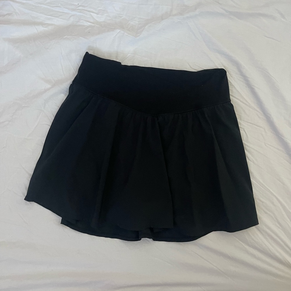 Aerie Athletic Skirt w Liner | black | XL
